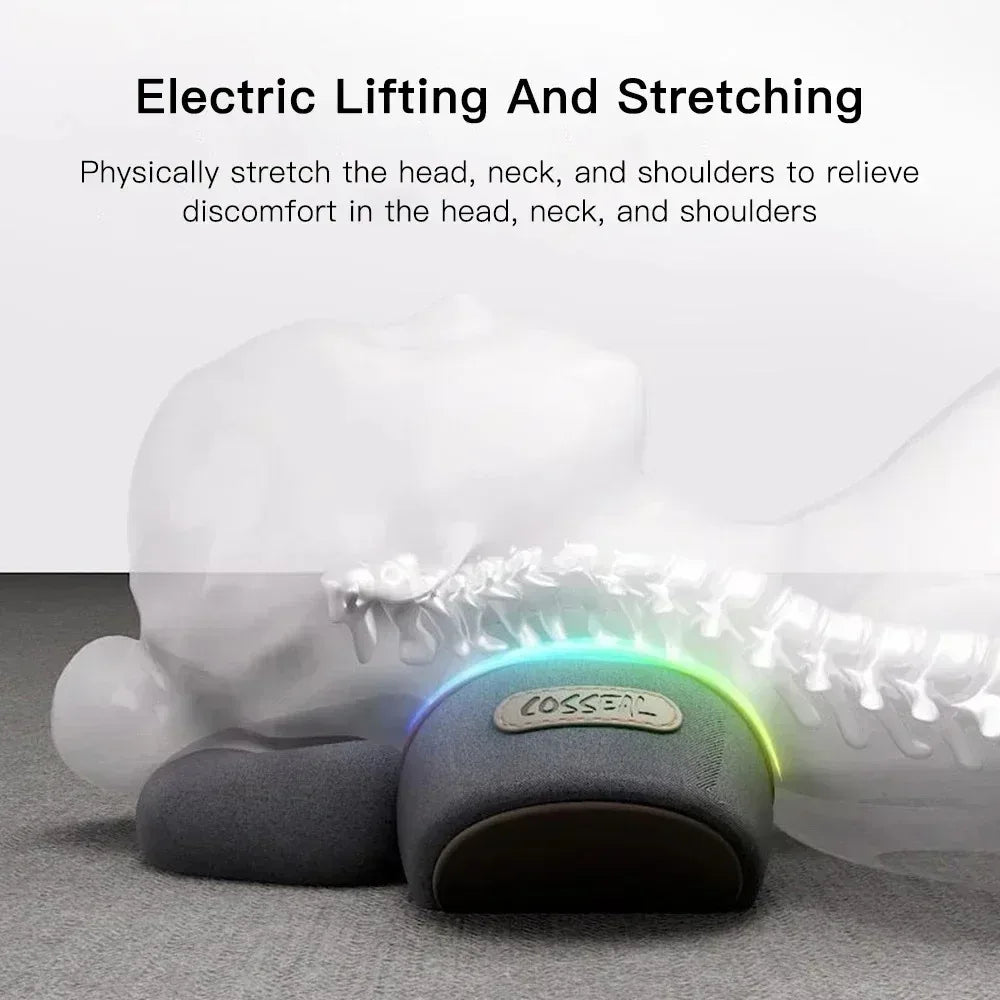 SleepCrest Thera Pillow™ | Traction Massager