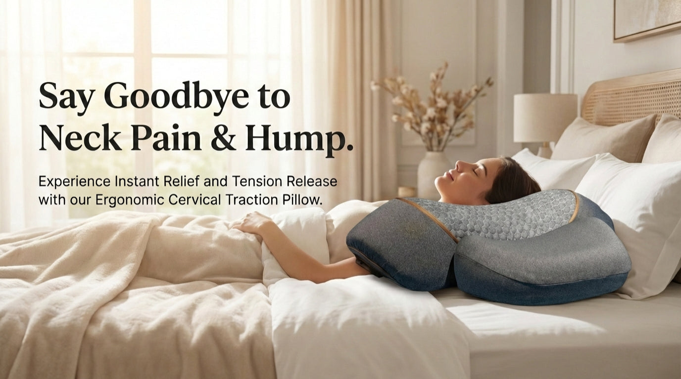 Sleepcrest Cervical Decompression & Posture Correction Device Trusted by 10,000+ Customers