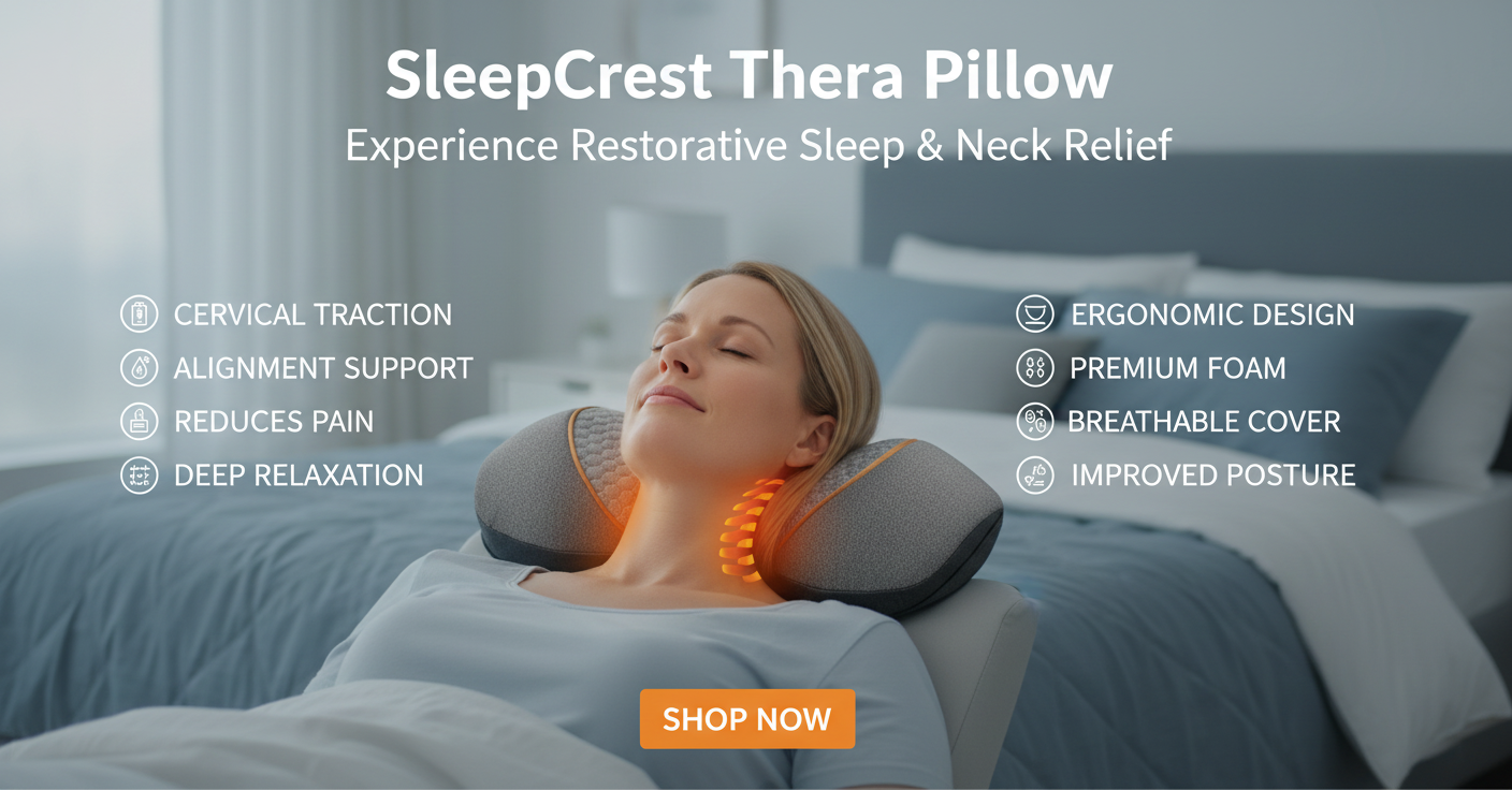 SleepCrest Vespera Pillow™